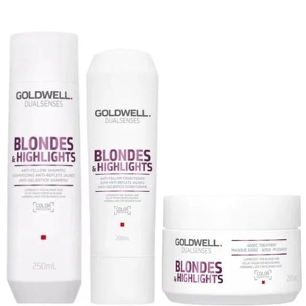 Goldwell Goldwell Blondes & Highlights Anti-Yellow XL Set