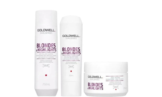 Goldwell Goldwell Blondes & Highlights Anti-Yellow XL Set