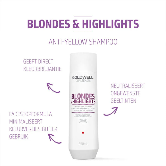 Goldwell Goldwell Blondes & Highlights Anti-Yellow XL Set