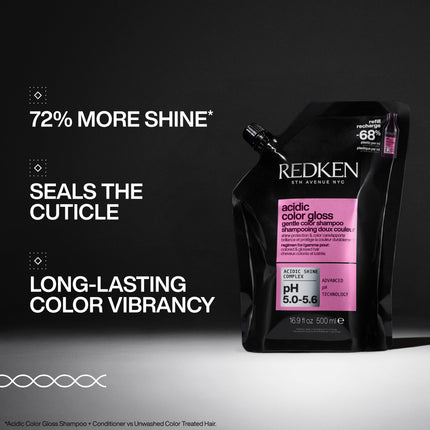 Redken Redken Acidic Color Gloss Shampoo Refill - 500 ML