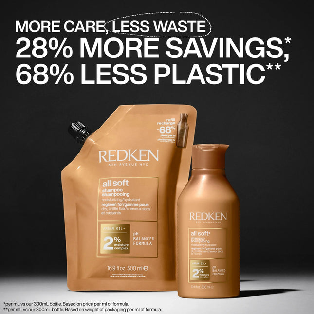 Redken Redken All Soft Shampoo Refill - 500ml