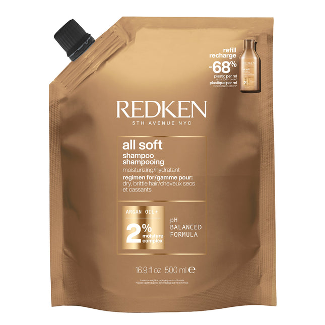 Redken Redken All Soft Shampoo Refill - 500ml
