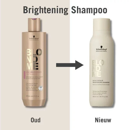 Schwarzkopf Professional Schwarzkopf BlondMe Brightening Shampoo