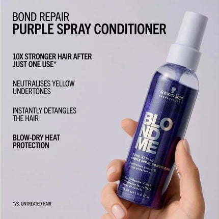 Schwarzkopf Professional Schwarzkopf BlondMe Purple Spray Conditioner