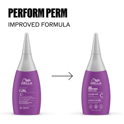 Wella Curl Perform+ Perm Lotion 75ml C