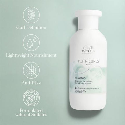 Wella Wella Nutricurls Waves Shampoo